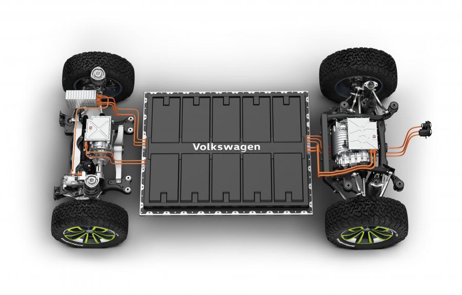 Схема Volkswagen I.D. Buggy 2019 года  (фото 31 из 60)